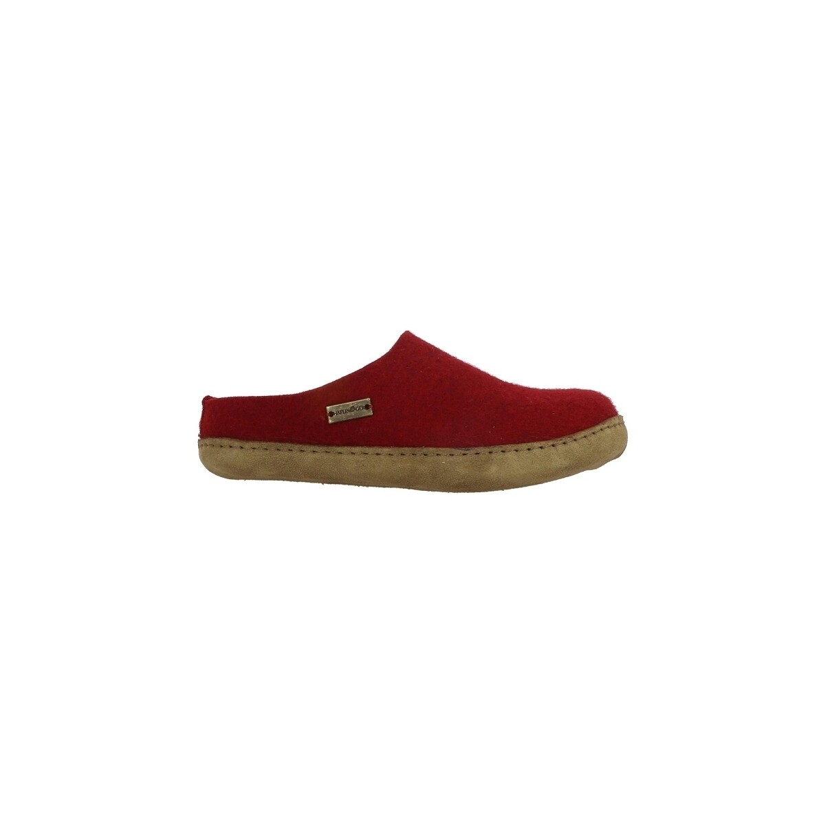 Chaussures Femme Chaussons Haflinger TOFFEL Rouge