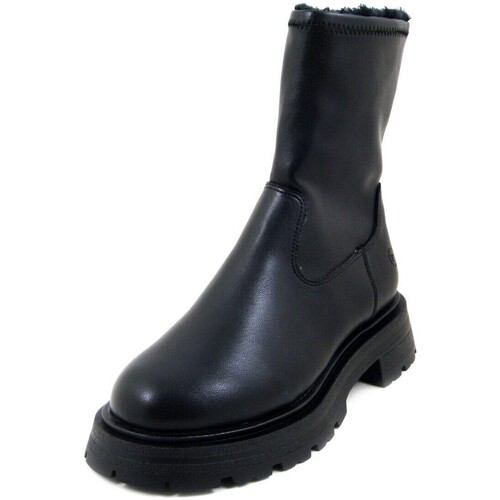 Chaussures Femme Blk Boots Tamaris Femme Chaussures, Bottine, Faux Cuir, Zip - 26818 Noir