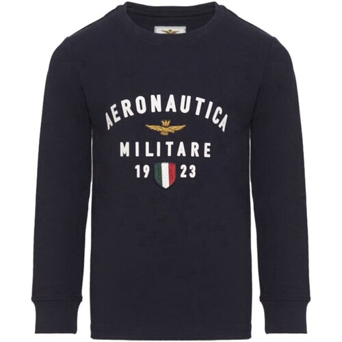 Vêtements Garçon Sweats Aeronautica Militare 232FE88JR Noir
