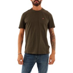 Vêtements Homme T-shirts manches courtes Napapijri NP0A4H8D Vert