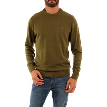Vêtements Homme T-shirts Sixth manches courtes Tommy Hilfiger MW0MW28046 Vert
