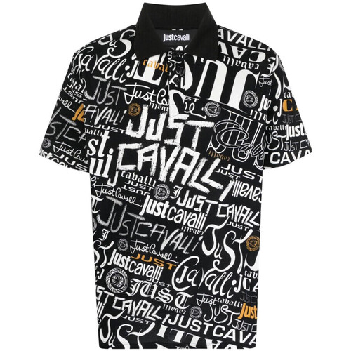 Vêtements Homme Débardeurs / T-shirts sans manche Roberto Cavalli Polo  noir - 75OAG6R0 JS233 899 Noir