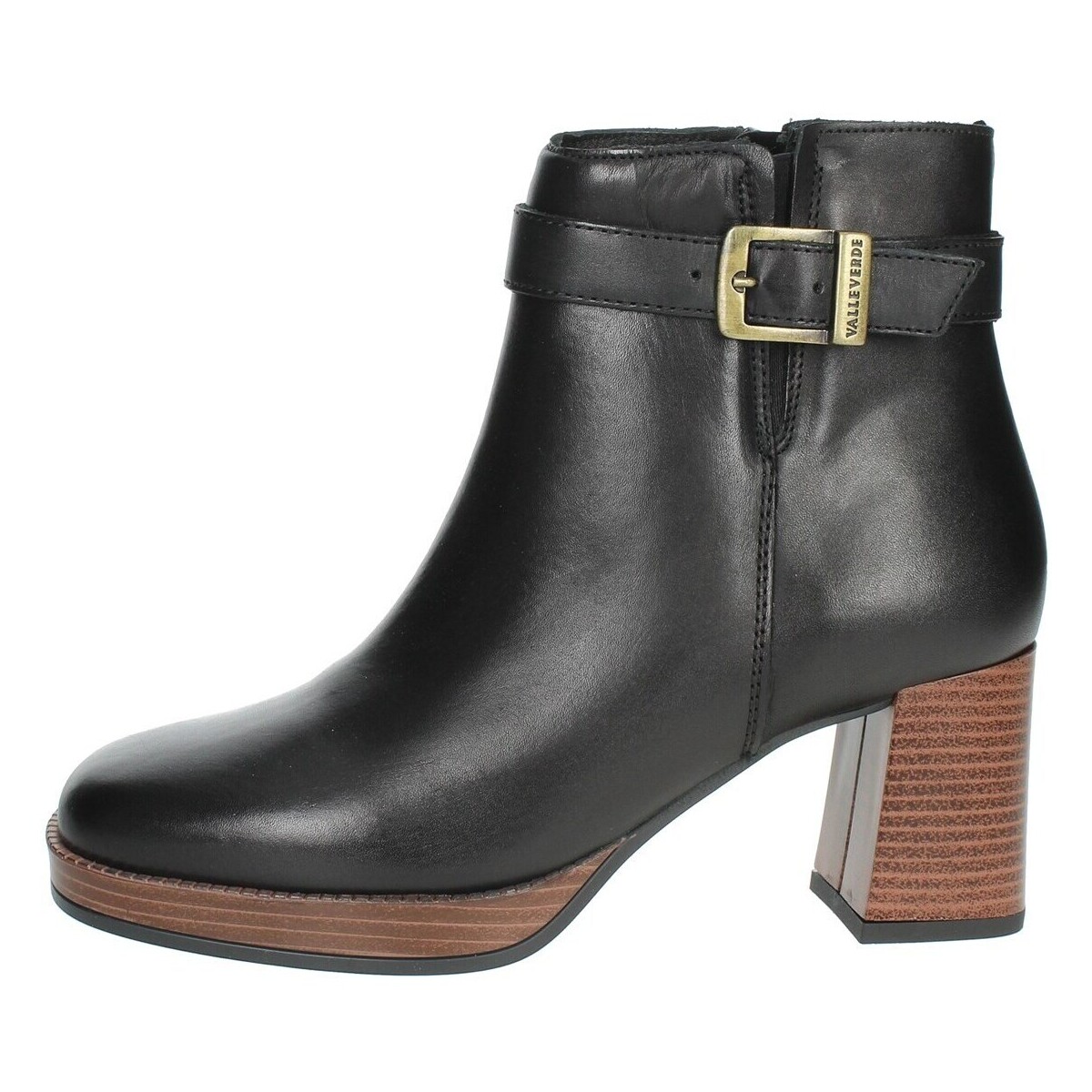 Chaussures Femme Chuck Boots Valleverde V49302 Noir