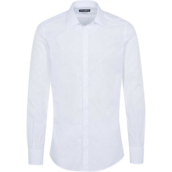 Vêtements Homme T-shirts manches longues D&G G5GD0T FJ5F3 Blanc