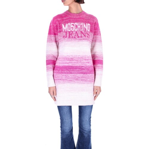 Vêtements Femme T-shirts warm manches longues Moschino 0920 8206 Rose