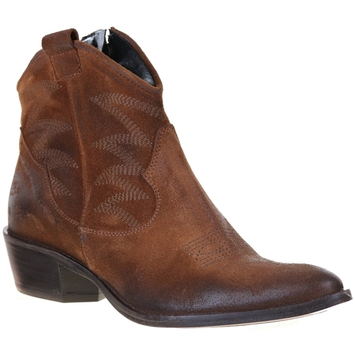 Chaussures Femme Bottines Kobra 2051 Marron