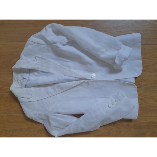 Vêtements Femme The Happy Monk Kiabi Veste d'été Blanc