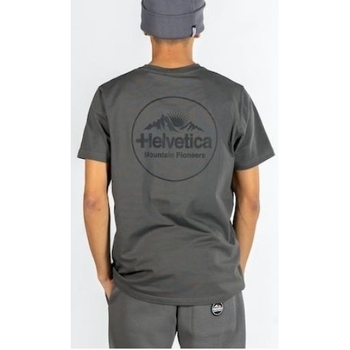 Vêtements Homme T-shirts manches courtes Helvetica T-shirt Print Tshr Ottawa 2 (dark Grey) Gris
