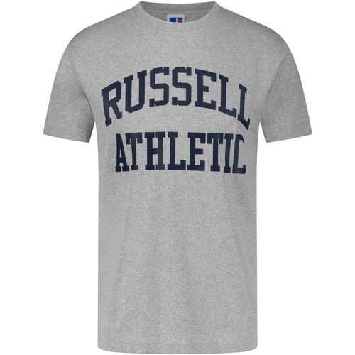 Russell Athletic Iconic S/S Crewneck Tee Shirt Gris - Vêtements T-shirts &  Polos Homme 33,00 €