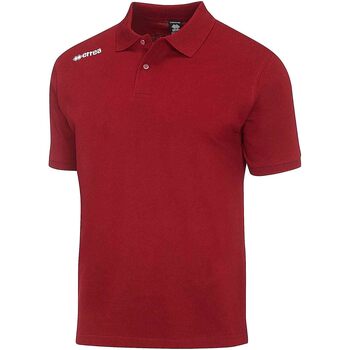 Vêtements T-shirts & Polos Errea Polo Team Colour 2012 Mc Ad Rouge