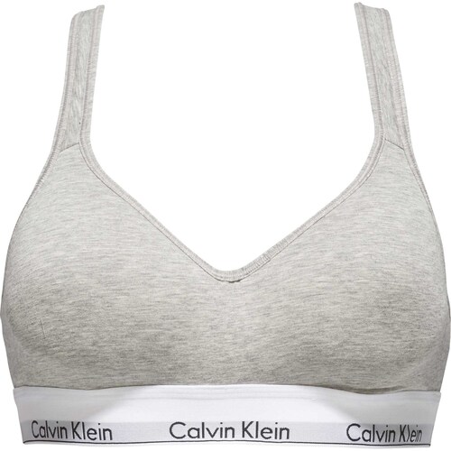 Sous-vêtements Femme Triangles / Sans armatures Calvin Klein Jeans Bralette Lift Gris