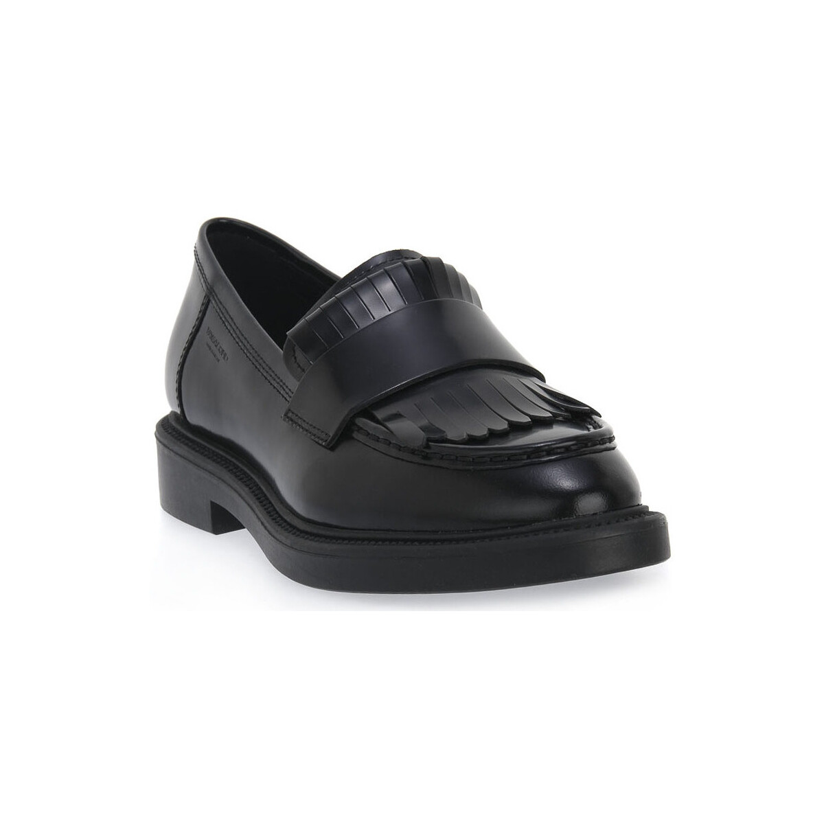 Chaussures Femme Mocassins Vagabond Shoemakers ALEX W COW LEA BLK Noir