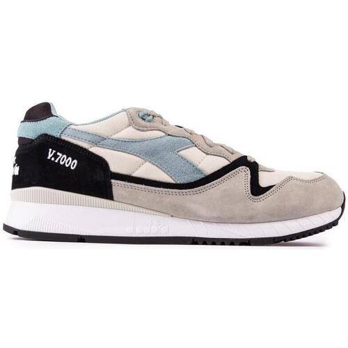 Chaussures Homme Baskets mode Diadora V7000 Baskets Style Course Blanc