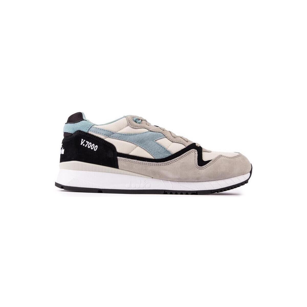 Chaussures Homme Baskets mode Diadora V7000 Baskets Style Course Blanc