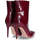 Chaussures Femme Low bold boots Sergio Levantesi  Rouge
