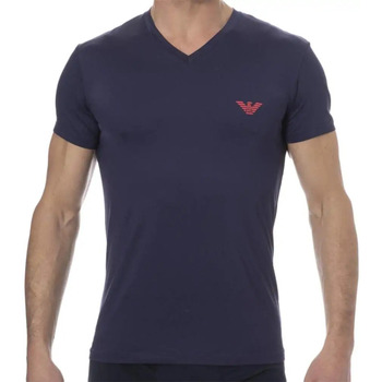 Vêtements Homme T-shirts manches courtes Emporio Armani eagle Bleu
