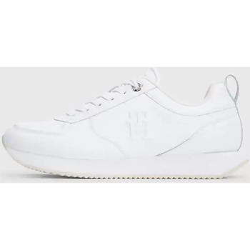 Chaussures Femme Baskets basses Tommy Jeans Label TH Blanc