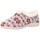 Chaussures Femme Chaussons Norteñas 36-325 Mujer Burdeos Rouge
