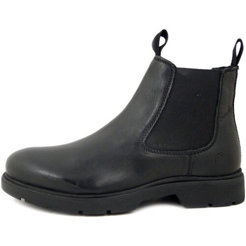 Chaussures Homme boot Boots Lumberjack Homme Chaussures, Bottine en Cuir, élastique - 97913 Noir