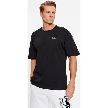 Vêtements Homme T-shirts manches courtes trainers emporio armani exchange xdx042 xv338 k659 op white lt goldni  Multicolore