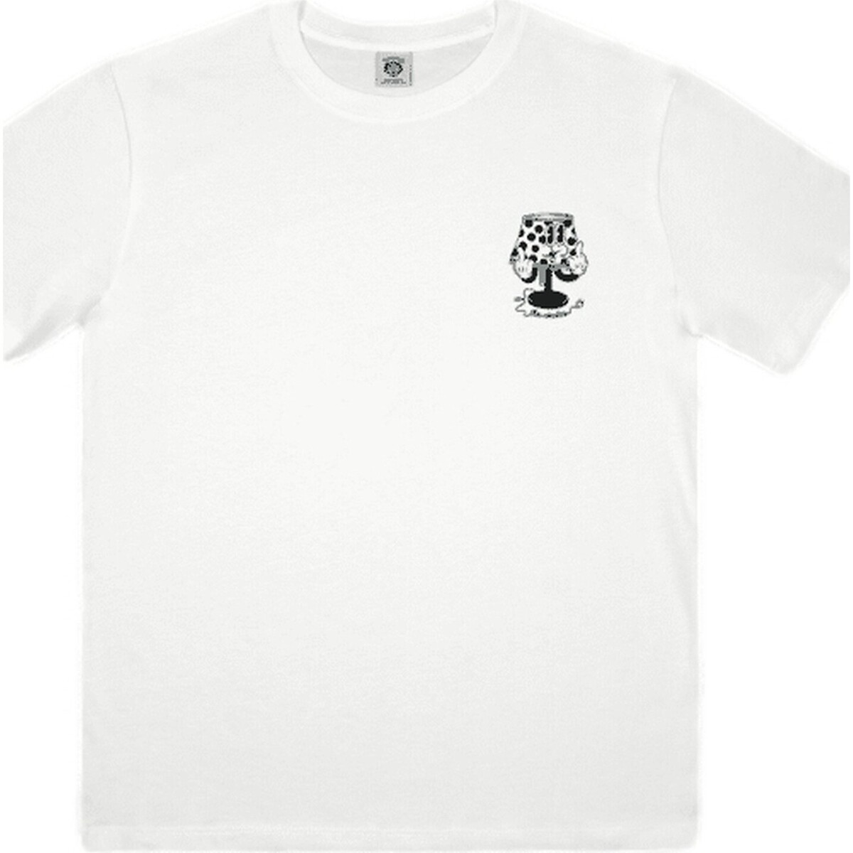 Vêtements Homme T-shirts printed manches courtes The Dudes  Blanc