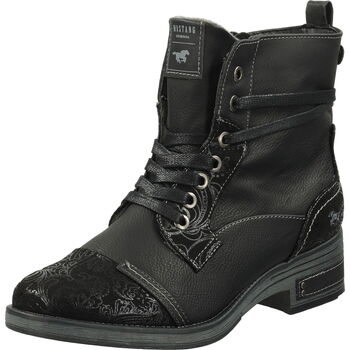 Chaussures Femme Boots Mustang 1293-501 Bottines Noir