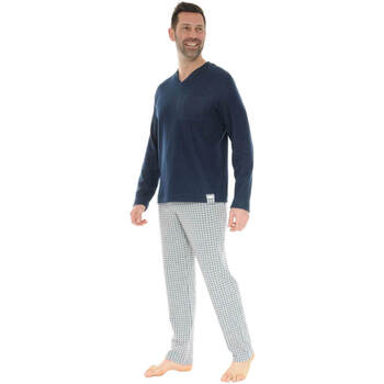 Vêtements Homme Pyjamas / Chemises de nuit Pilus BLAISE Bleu