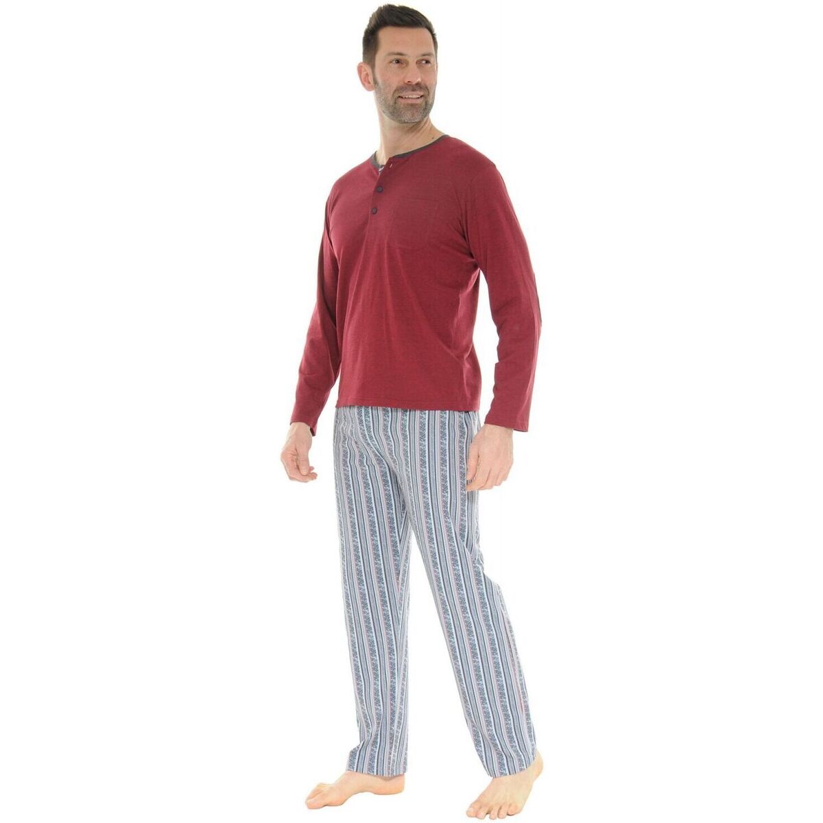 Vêtements Homme Pyjamas / Chemises de nuit Christian Cane DAUBIAS Rouge