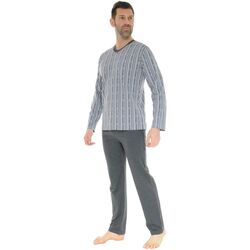 Vêtements Homme Pyjamas / Chemises de nuit Christian Cane DAUBIAS Gris