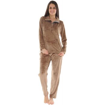 Vêtements Femme Pyjamas / Chemises de nuit Pilus ADELIE Marron