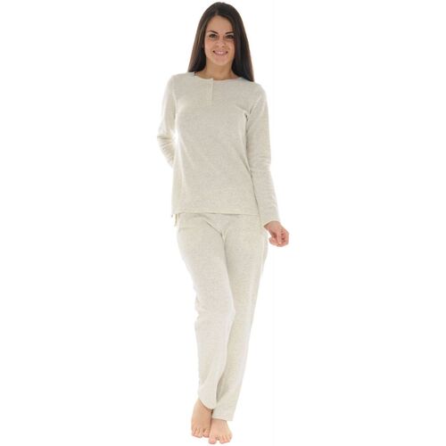 Vêtements Femme Pyjamas / Chemises de nuit Christian Cane CATHIA Blanc