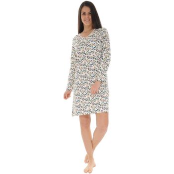 Vêtements Femme Pyjamas / Chemises de nuit Christian Cane CHEMISE DE NUIT BLANC CIDONIE Blanc