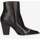 Chaussures Femme Boots Albano 2609-VITELLO-NERO Noir
