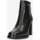 Chaussures Femme Boots Albano 2531-VITELLO-NERO Noir