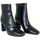 Chaussures Femme Bottines Aplauso BOTINES DE TACÓN ELEGANTES EN PIEL  52111 NEGRO Noir