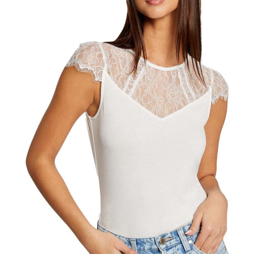 Vêtements Femme T-shirts manches courtes Morgan 232-DGIULIA Blanc