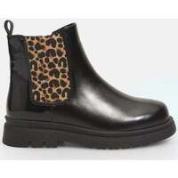 Chaussures Boots Bata Bottines pour fille avec détail léopard Noir