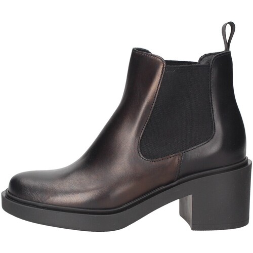 Chaussures Femme Low boots Frau 80L3 Noir