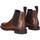 Chaussures Femme Low boots Frau 98L3 Marron