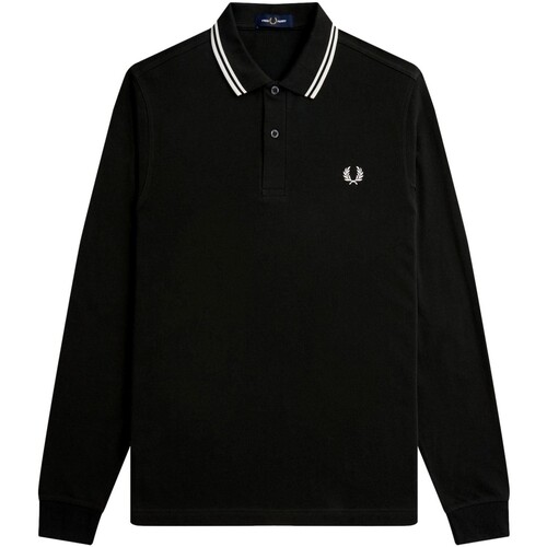 Vêtements Homme Polos manches courtes Fred Perry POLO MANGA LARGA HOMBRE   M3636 Vert