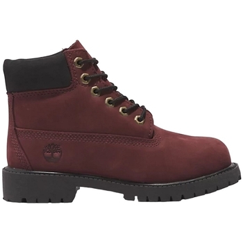 Chaussures Femme Bottes Casaco Timberland PREM 6 IN LACE WATERPROOF Rouge