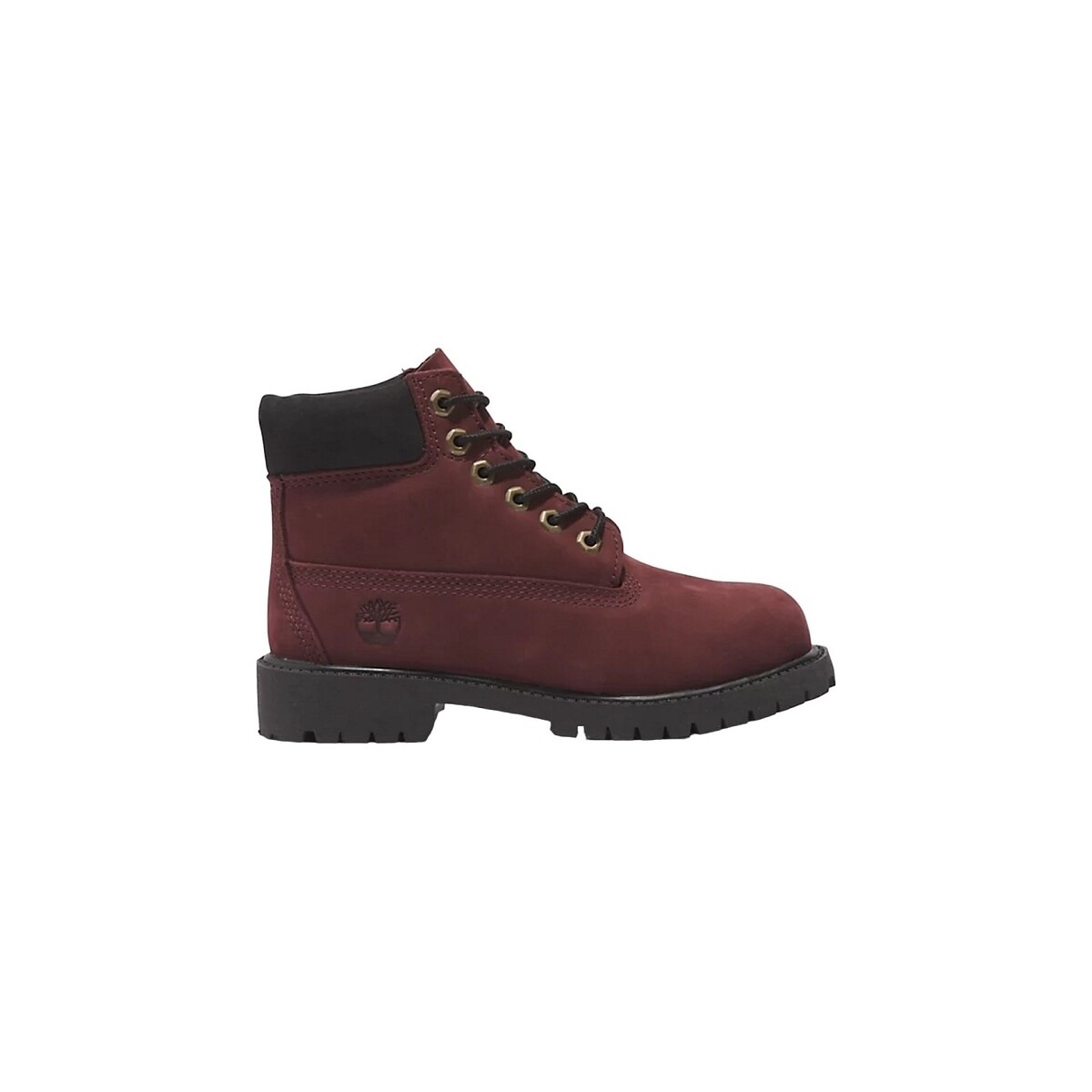 Chaussures Femme Bottes Timberland PREM 6 IN LACE WATERPROOF Rouge