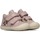 Chaussures Baskets mode Naturino Chaussures premies pas en cuir avec patch ours COCOON BEAR VL Rose