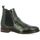 Chaussures Femme Boots Exit Boots cuir croco Kaki