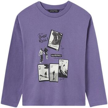 Vêtements Garçon T-shirts & Polos Mayoral  Violet