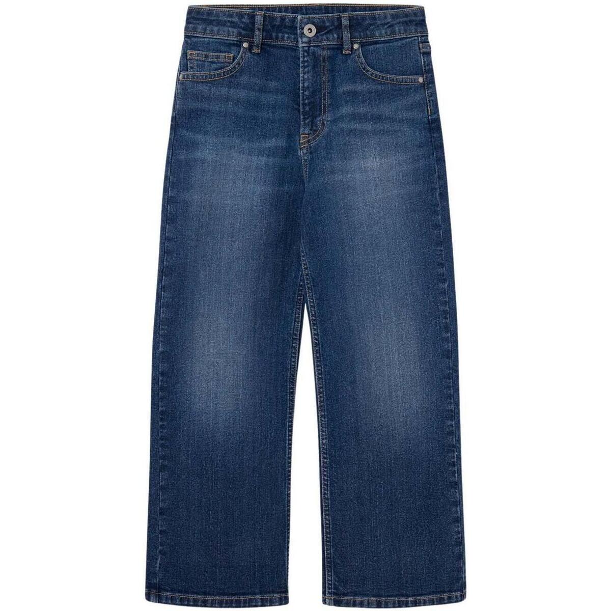 Vêtements Fille sneakersy pepe jeans length verona w lurex pls31113 silver  Bleu