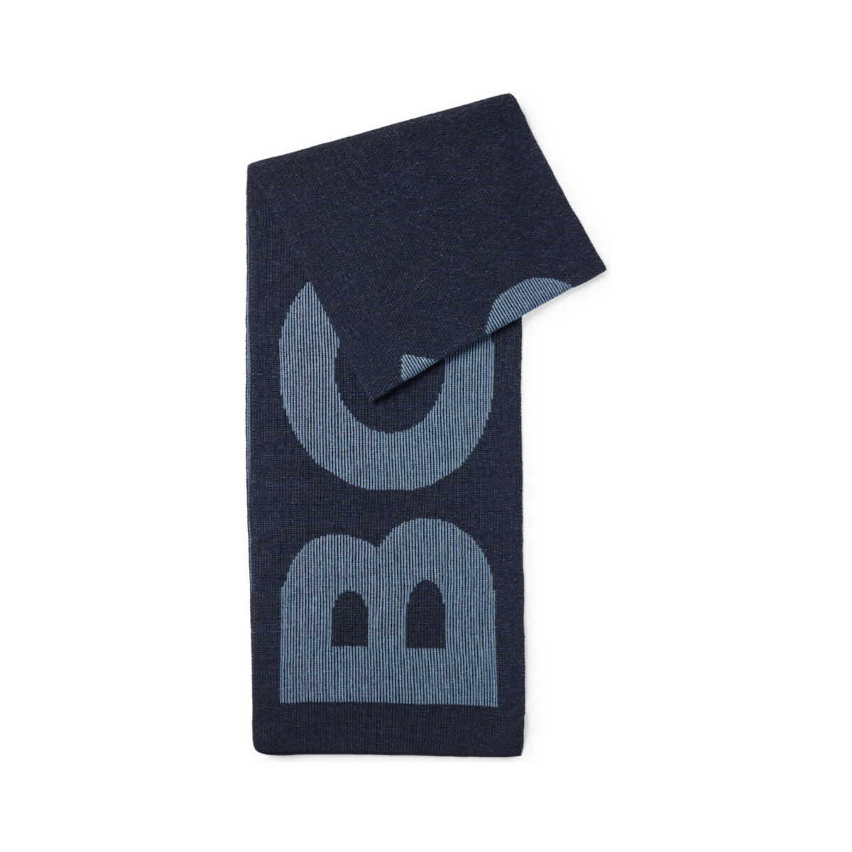 Accessoires textile Homme Bonnets BOSS Echarpe logo  marine Bleu
