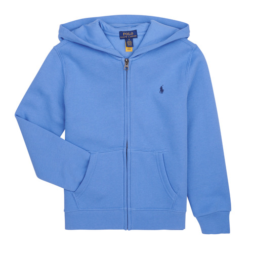 Vêtements Enfant Sweats Polo Ralph Lauren LS FZ HOOD-TOPS-KNIT Bleu