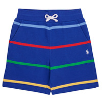 Vêtements Garçon Shorts / Bermudas Polo Ralph Lauren PO SHORT-SHORTS-ATHLETIC Multicolore / Sapphire Star Multi
