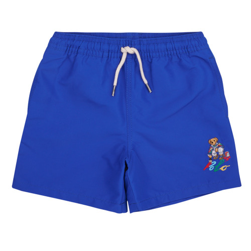 Vêtements Garçon Maillots / Shorts de kologisk Polo Ralph Lauren TRAVELER SHO-SWIMWEAR-TRUNK Bleu Royal